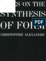 Alexander, C. (1973) Notes On The Synthesis of Form