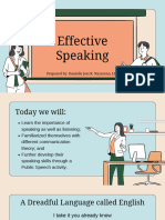 Effective Speaking-Lesson 1