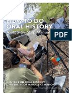 How To Do Oral History Revised 7