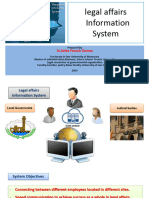 Legal Affairs Information System
