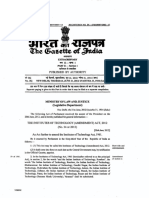 Institutes of Technology (Amendment) Act, 2012 Vide Gazette Notification Dated 29.06. 2012
