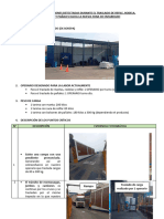 Informe - Condiciones Durante El Traslado de Recorte y Rechazo Hacia La Nueva Zona de Enfardado