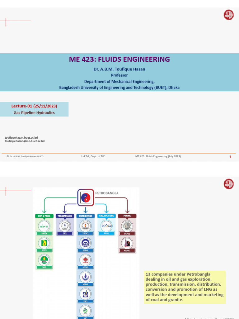 Gas Pipeline Hydraulics Overview | PDF | Natural Gas | Liquefied ...