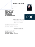 Curriculum Vitae