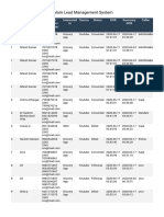 Kalam Lead Management System