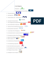 The 21 Universal Banks in The Philippines With Logos