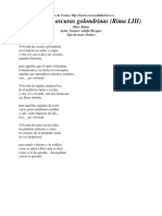 Volverán Las Oscuras Golondrinas (Rima LIII)