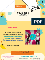 Buen Grado: Taller I