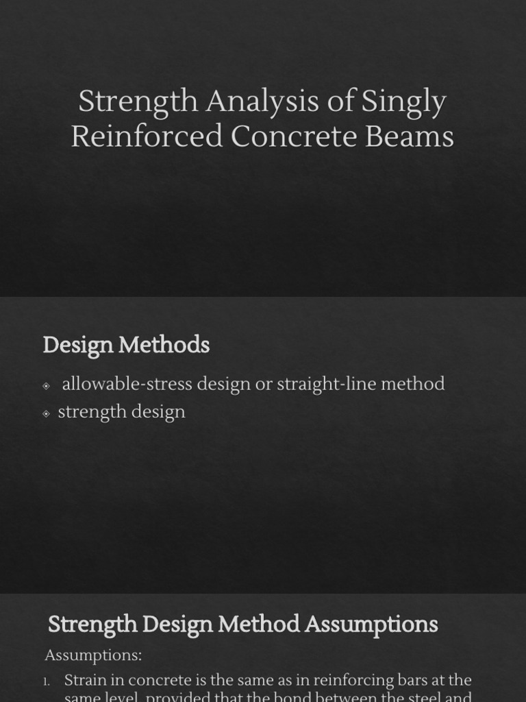 Strength Analysis of Concrete Beams | PDF | Strength Of Materials ...