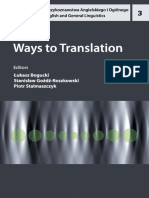 Ways To Translation