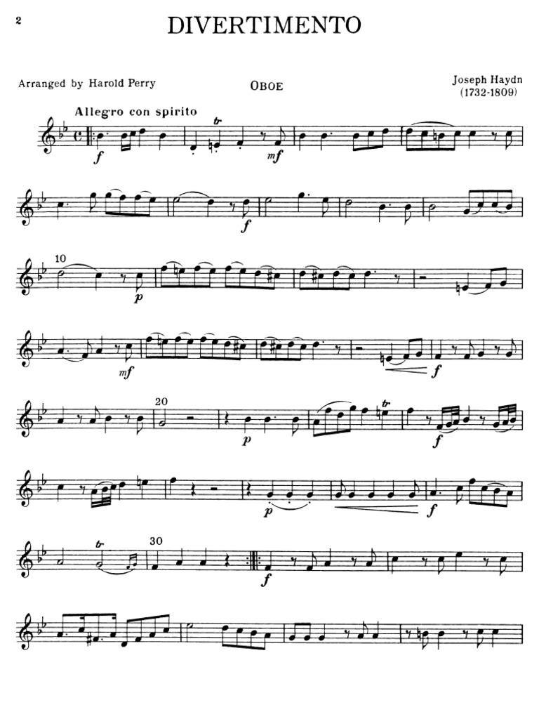 Oboe Pdf