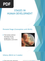 CHALLP UNIT 1 PART 2 Stages in Human Development