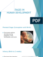 CHALLP UNIT 1 PART 2 Stages in Human Development