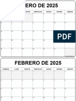 Calendario 2025