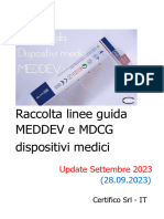 Raccolta Linee Guida MEDDEV e MDCG Indice 28.09.2023