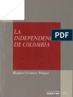 Gomez Hoyos,Rafael- La Independencia de Colombia
