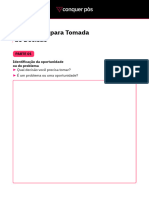 FRAMEWORK Tomada de Decisão