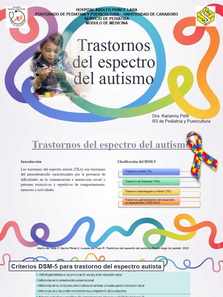 Trastornos Del Espectro Del Autismo | PDF