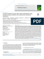 Gas Liquid Cylindrical Cyclone Flow Regime Identification Using