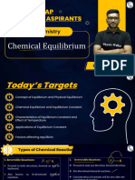 CHEMICAL EQUILIBRIUM - Class Notes - JEE Mindmap