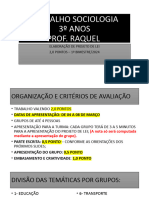 Trabalho Política 3 Anos