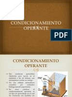 Condicionamiento Operante