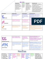 Big Five Cuadro Resumen