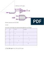 R4 NAND NOR Gates Homework