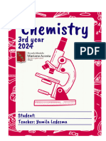 BOOKLET Fisico - Quimica 3rd Year