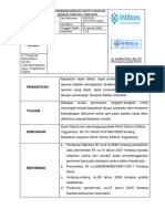 Spo Pelaksanaan Surgical Safety Checklist (Sign In, Time Out, Sign Out)