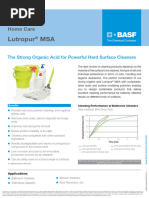 Acusol 445N | PDF | Detergent | Soil