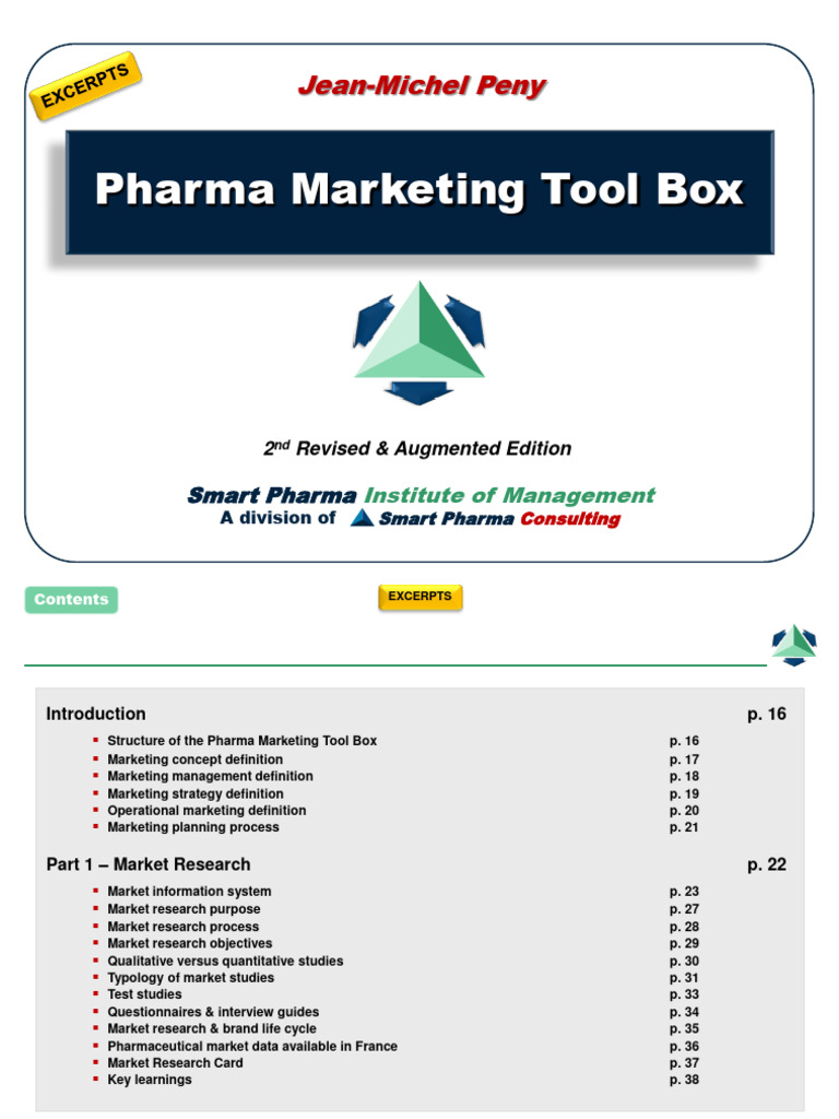 Pharma Marketing Strategy Toolkit | PDF | Marketing Strategy | Marketing