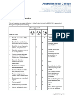 BSBCRT611 Self-Evaluation