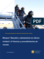 Bloque I Unidad 1.4 Técnicas y Procedimientos de Rescate