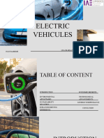 Electric Vehicules