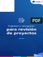 Antecedentes Requeridos para El Ingreso y Reingreso de Proyectos ESSBIO