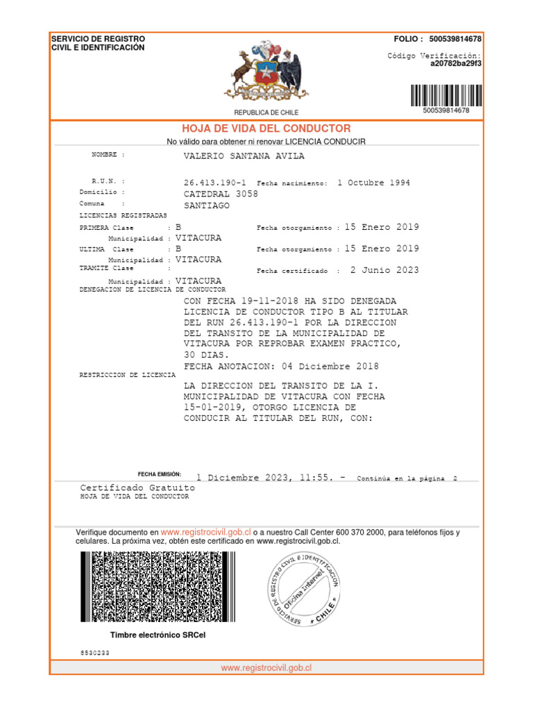 Certificado 1 | PDF | Gobierno