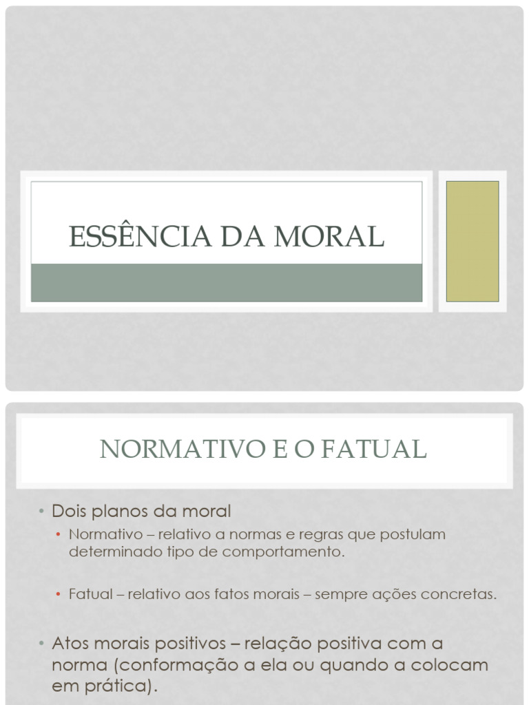 Estrutura e Significado da Moral | PDF