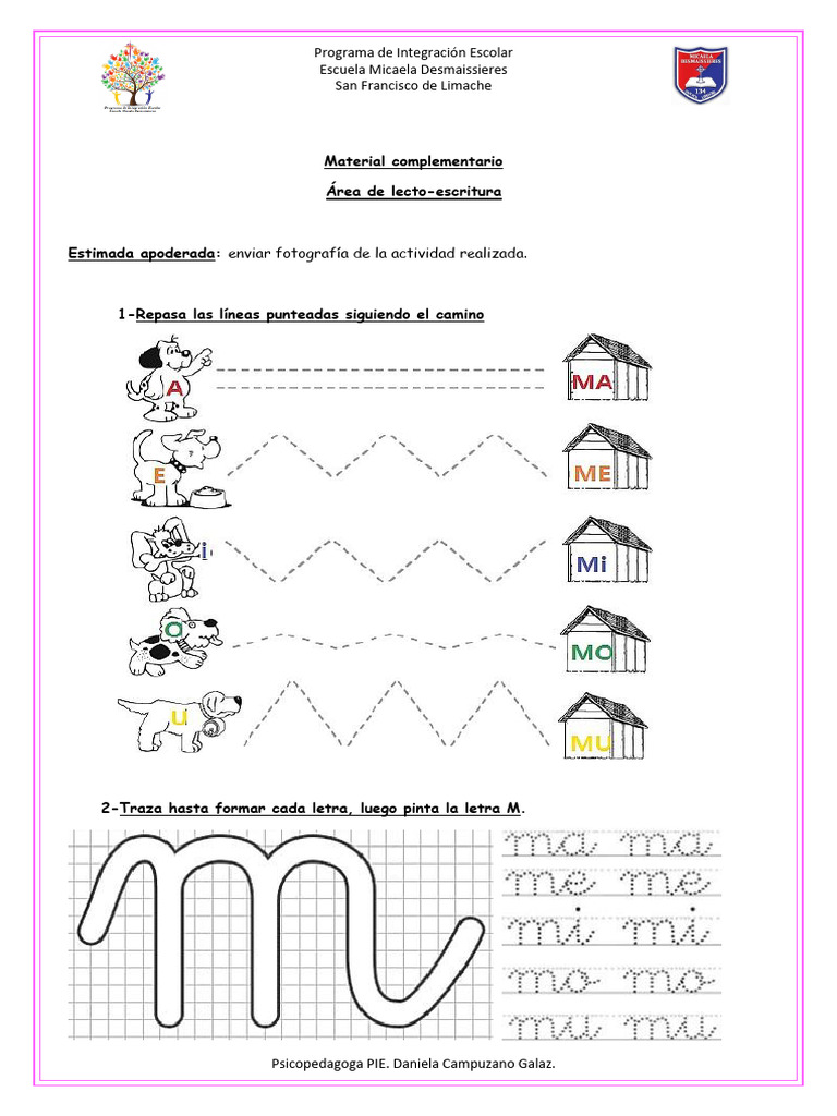 LECTO-ESCRITURA M P L S Y D | PDF | Lingüística | Fonética