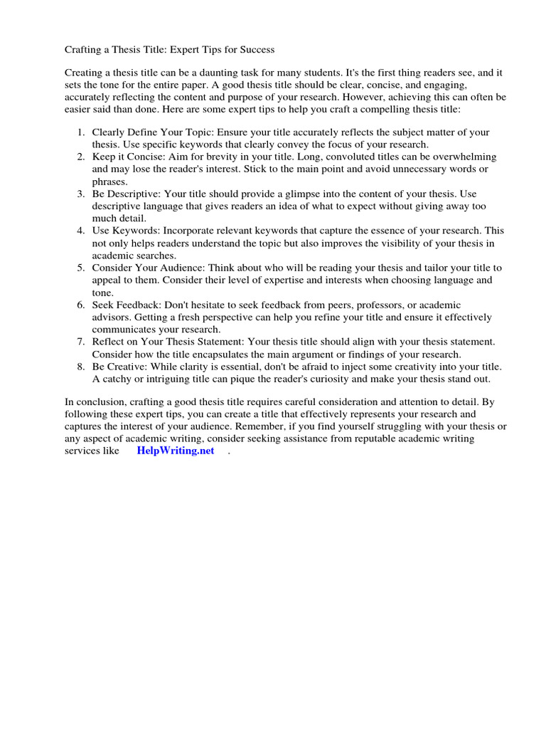 HOW TO WRITE A GOOD PAPER TITLE visual data 4