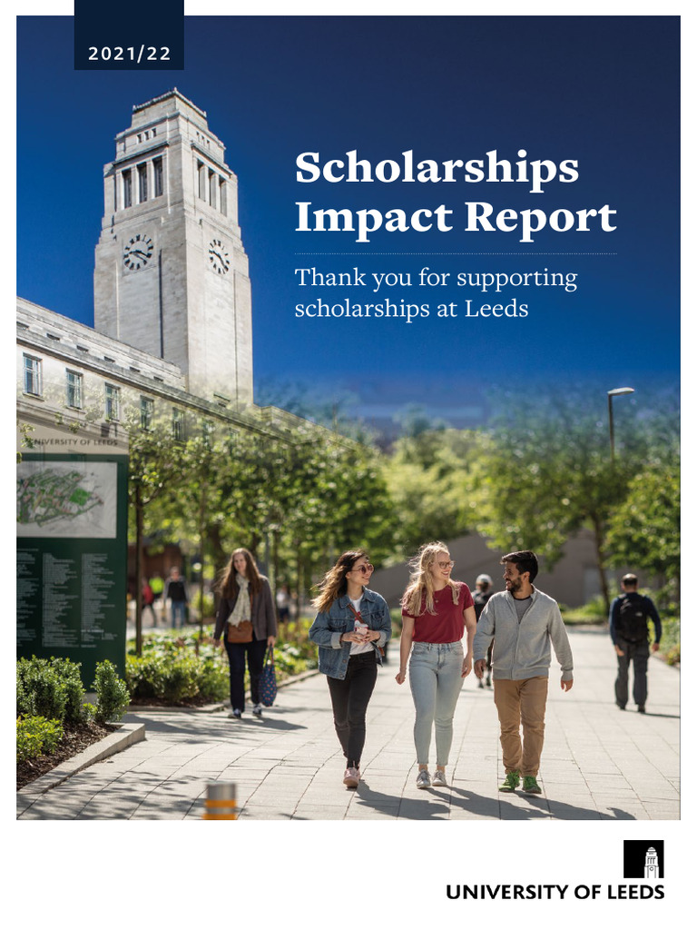 Scholarships Impact Report 2022 Accessible Version Pdf Postgraduate