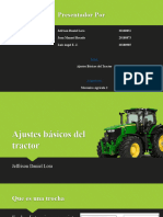 Ajustes Básicos Del Tractor