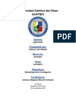 Metodología de La Investigación - Actividad 3