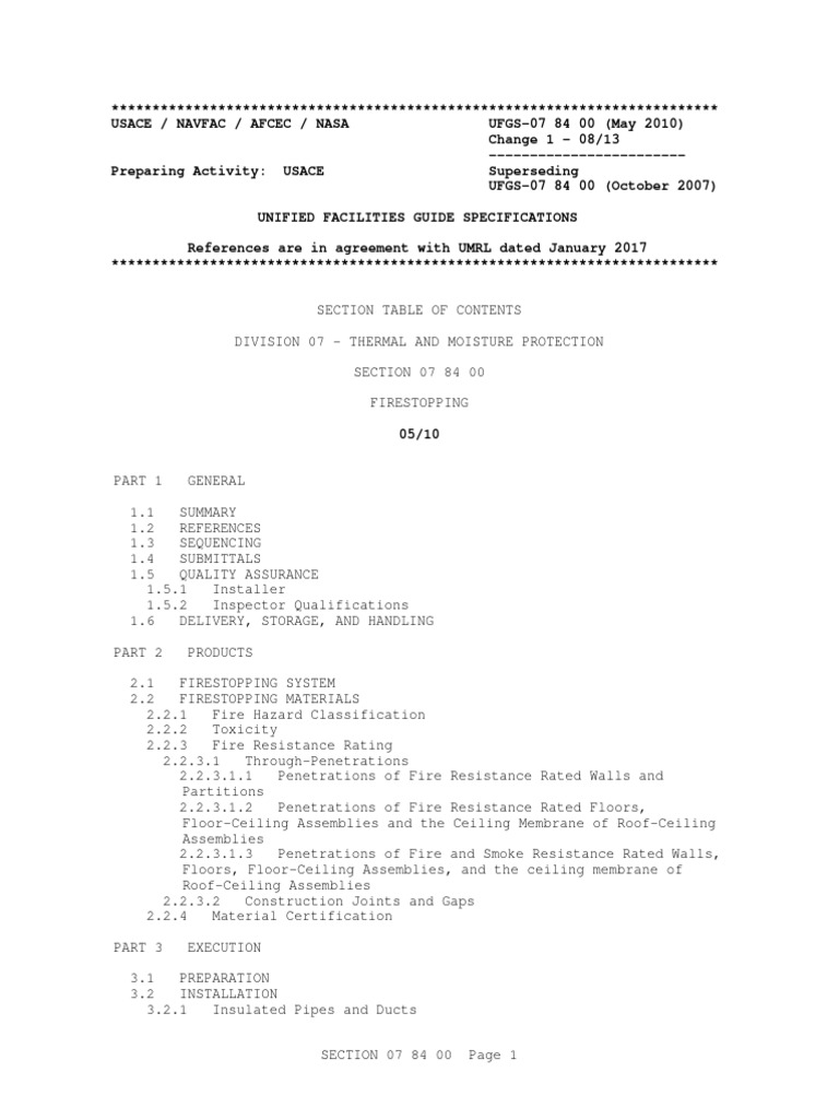 Firestop Installer Certification Guide | PDF | Civil Engineering ...