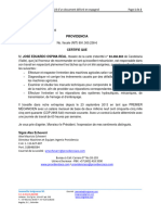 Certificacion Laboral Providencia Traducido