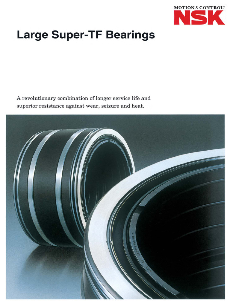 E1203a - Large Super - TF Bearings | PDF