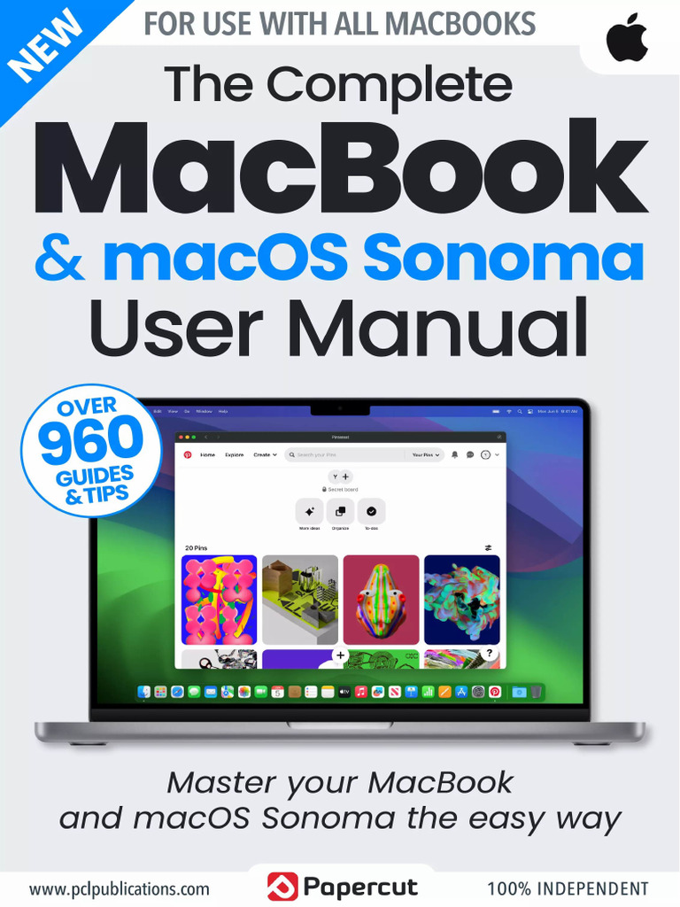 The Complete MacBook & MacOS Sonoma User Manual Ed1 2023 2024 | PDF