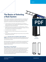 Tech Tip Selecting Rack System