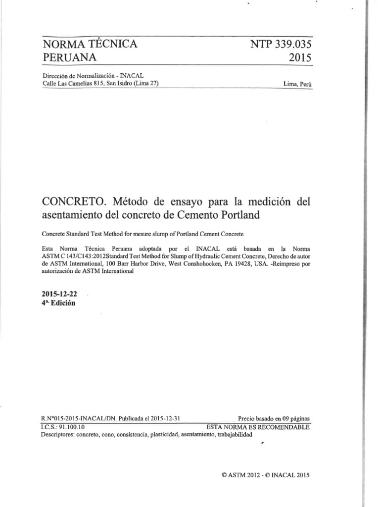NTP 339.035 | PDF