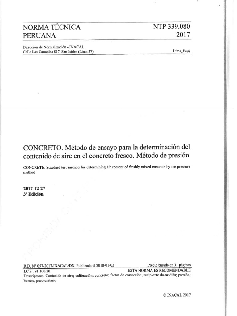 NTP 339.080 | PDF